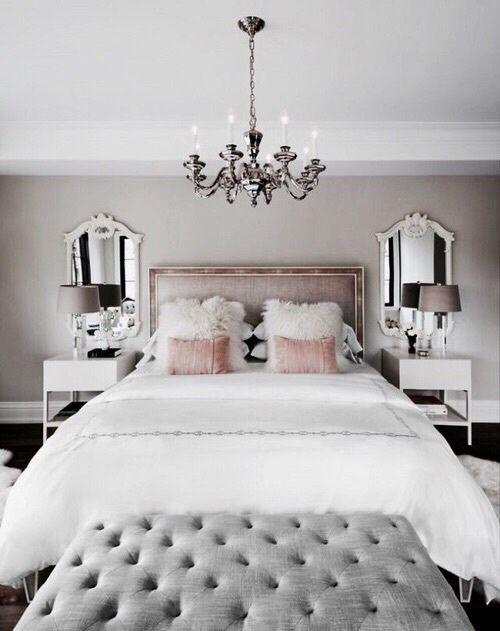 Glamorous Bedroom Via HouseBeautiful