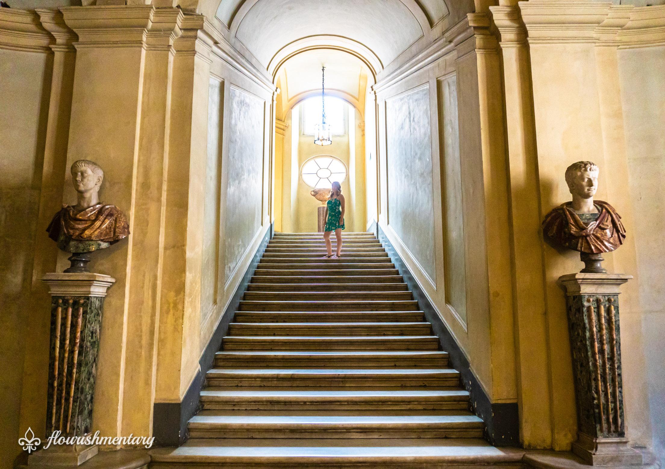 the entryway Doria Pamphilj gallery
