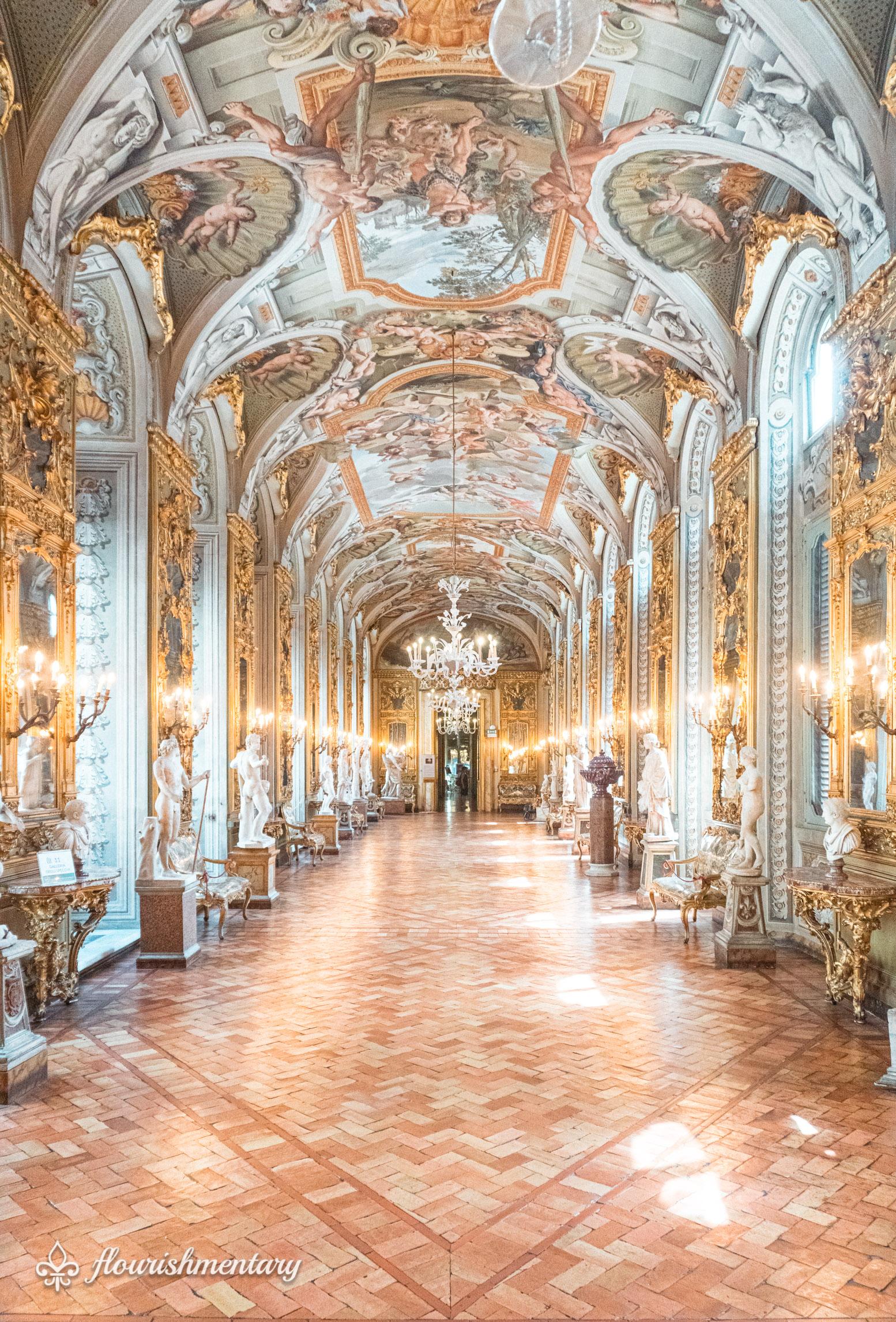 Galleria Doria Pamphilj hall of mirrors