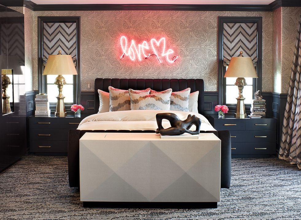 romantic bedroom neon sign