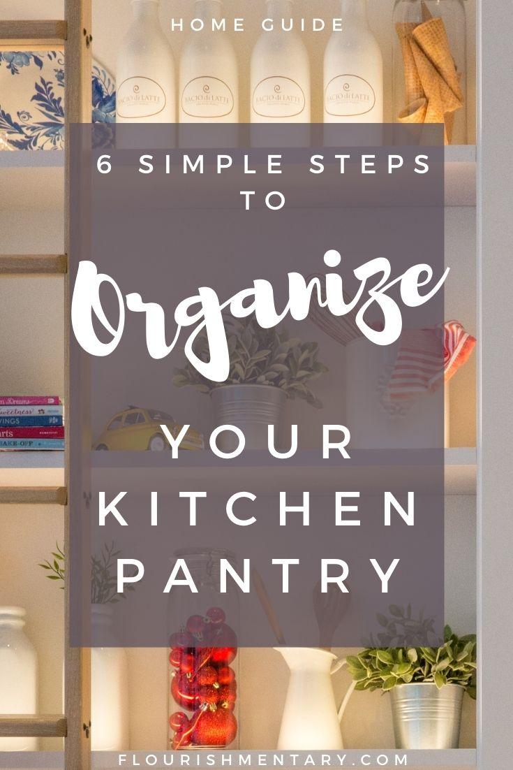 how to organize a pantry