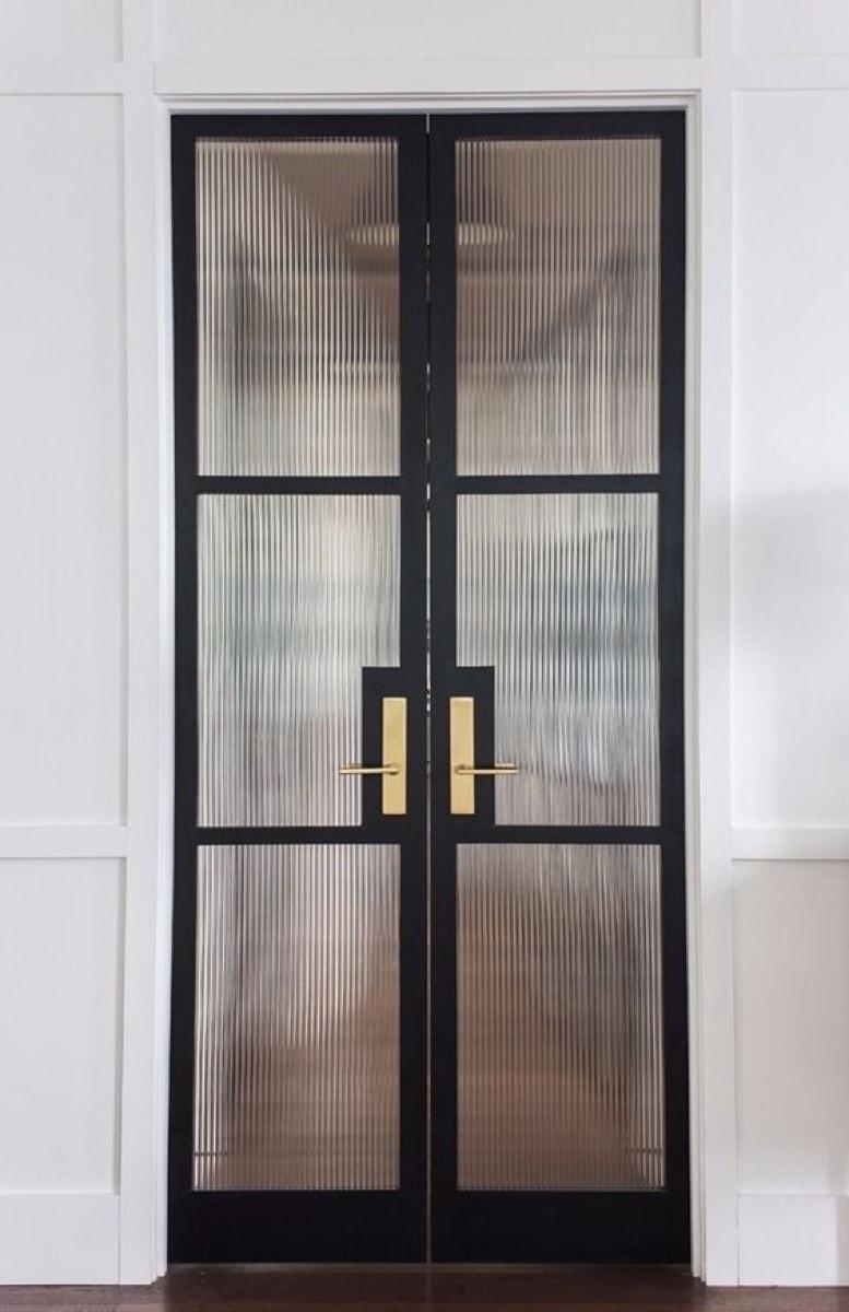 glass door brighter room
